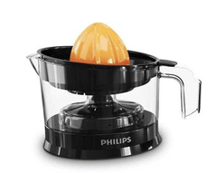 PHILIPS Citrus Press Juicer HR2777/00, Black &amp; Transparent, Medium-1