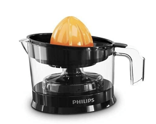 PHILIPS Citrus Press Juicer HR2777/00, Black &amp; Transparent, Medium