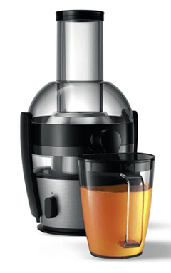 Philips Viva Collection HR1863/20 2-Litre Juicer (Black/Silver), 800 W-1