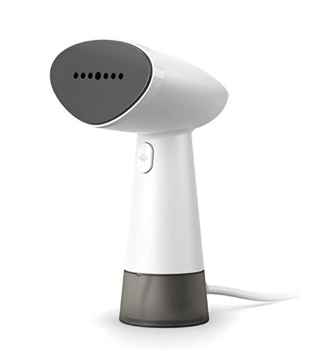 PHILIPS Handheld Garment Steamer STH1010/10 - Compact, Convenient Vertical Steaming, 900 Watt Quick Heat Up, up to 18g/min steam, Kills 99.9%* Bacteria