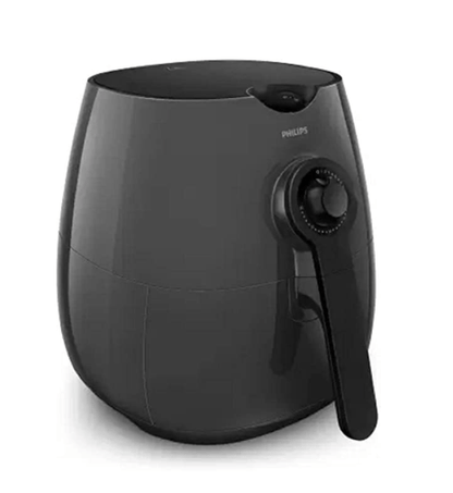 PHILIPS Air Fryer - India’s No.1 Air Fryer Brand, With Rapid Air Technology, Uses up to 90% less fat, 1425W, 4.1 Liter, (Grey) (HD9216/43)