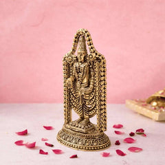 Brass Tirupati Balaji/Venkateshwar lightweight Idol