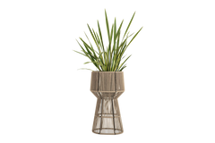 Petit Outdoor Planter For Garden, Balcony Braided & Rope