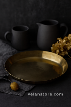 Kansa Dinner Plate / Bell Metal Plate-1