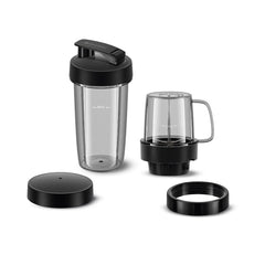 atomberg Blend and Carry Jar | 0.7 L Duo Jar & 0.4 L Solo Jar | Compatible with all atomberg Mixer Grinders | Hands-Free Operation | Sip-N-Go Lid