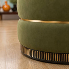 PlushPerch Upholstered Footstool