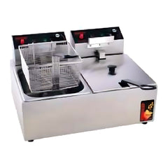 Pradeep Electric Deep Fryer – Double Pan (2 × 5 L / 2 × 8 L / 2 × 11 L)-3