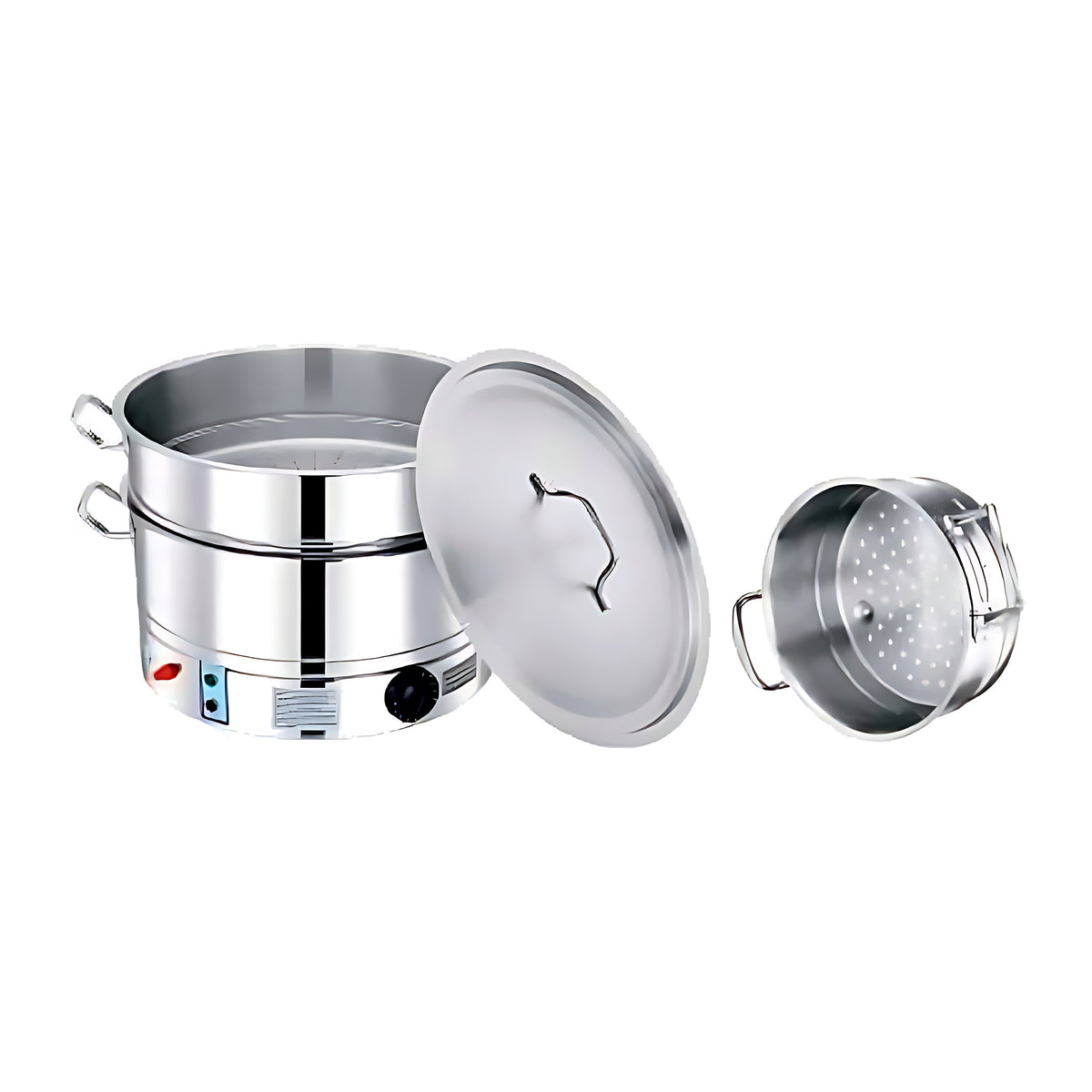 Pradeep Electric Steamer with Steamer Inserts – 10 L / 28 L / 40 L-1