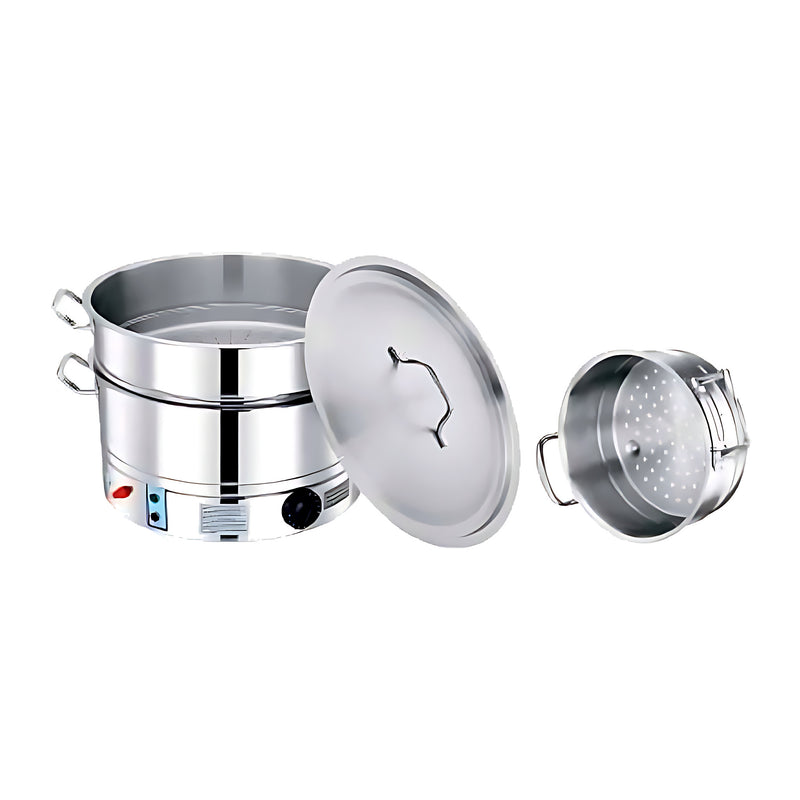 Pradeep Electric Steamer with Steamer Inserts – 10 L / 28 L / 40 L-1