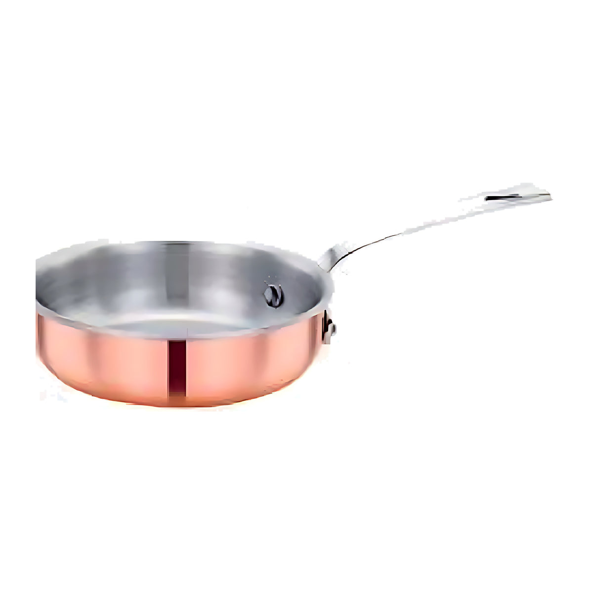 Pradeep Mini Tri-Ply Copper Fry Pan with Long Handle (Serving)