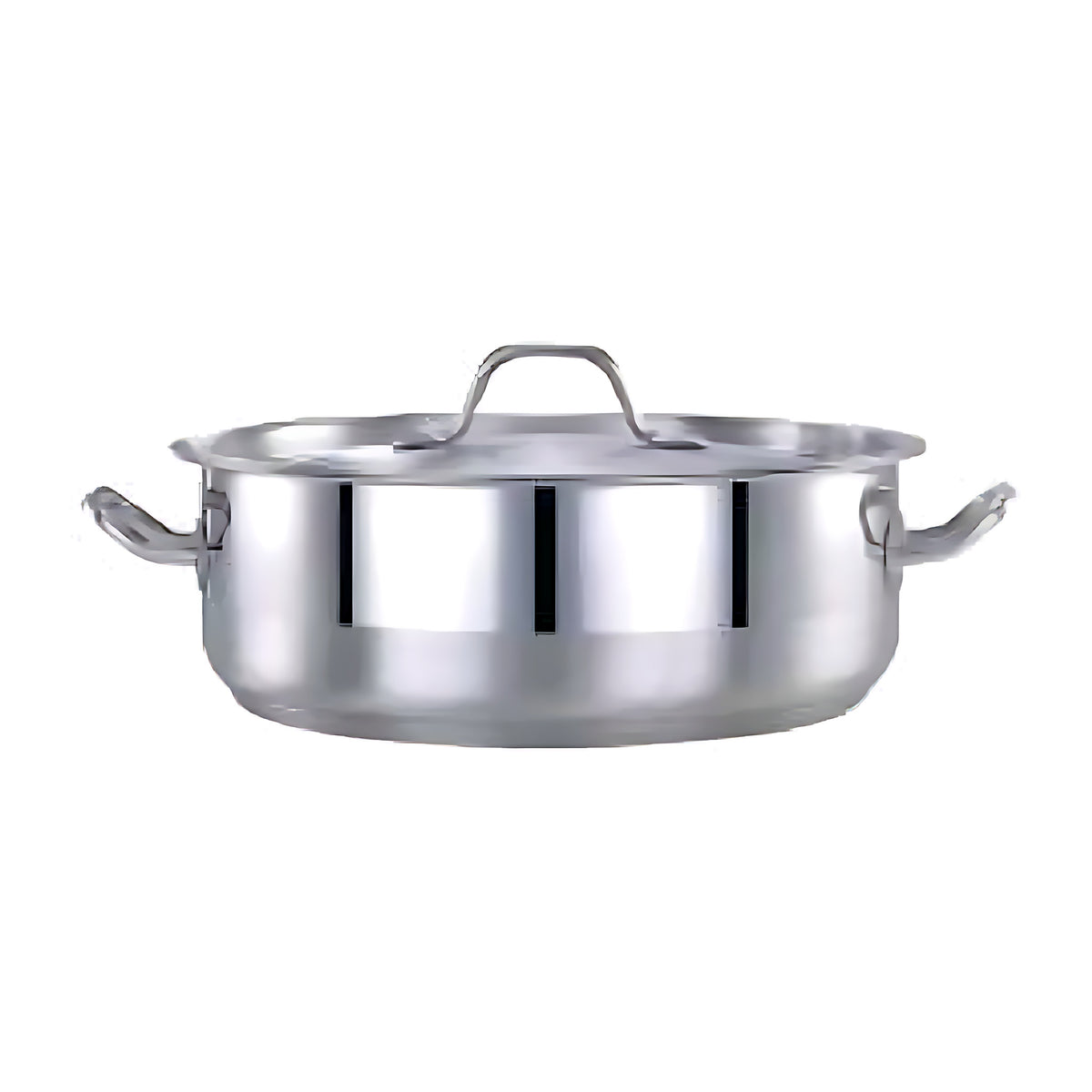 Pradeep Stainless Steel Casserole Low (Cook Pot Low) – Encapsulated Base, NSF