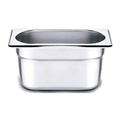 Pradeep Stainless Steel Gastronorm Pan GN 1/9 – 176 × 108 mm, NSF-1