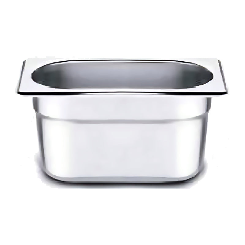 Pradeep Stainless Steel Gastronorm Pan GN 1/9 – 176 × 108 mm, NSF-1
