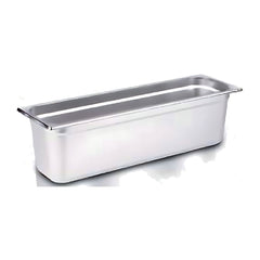 Pradeep Stainless Steel Gastronorm Pan GN 2/4 – 530 × 162 mm, NSF-1