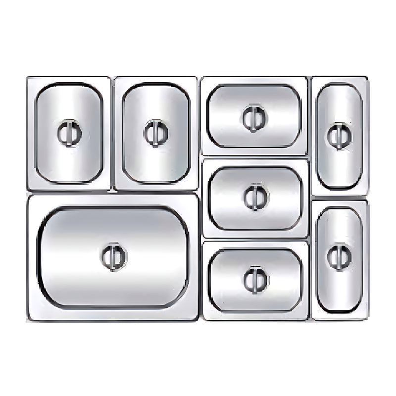 Pradeep Stainless Steel Gastronorm Pan Lid (GN 2/1 to GN 1/9)-1