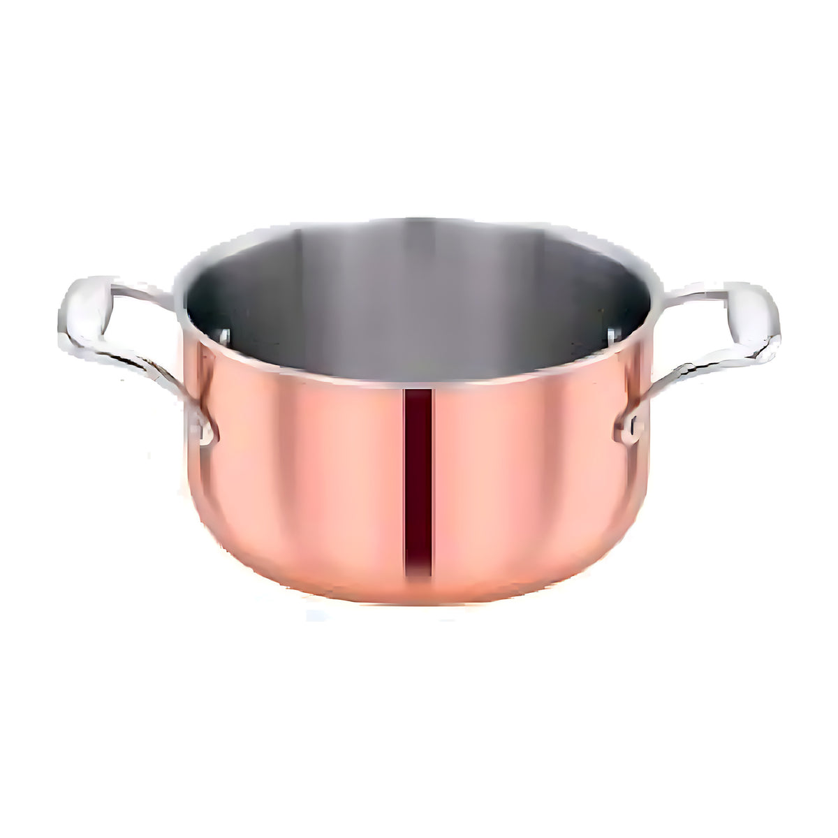 Pradeep Tri-Ply Copper Sauce Pot with Twin Handles