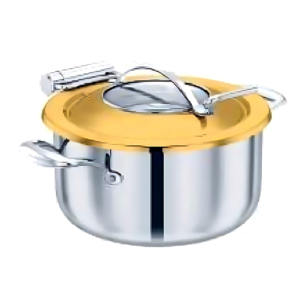 Pradeep Tri-Ply Induction Chafer – Gold, Soft-Close Lid-1