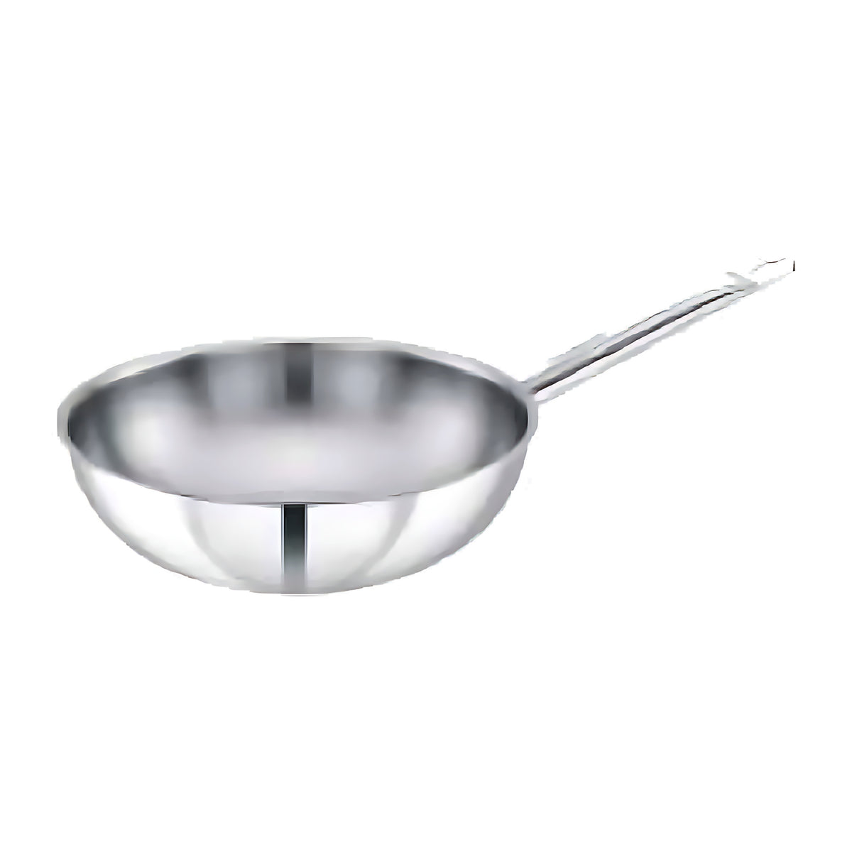 Pradeep Tri-Ply Stainless Steel Conical Pan (Wok Style)