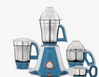 Preethi Aries MG 216 mixer grinder 750 watt, Green, 4 Jars, Vega W5 motor with 5yr Warranty & Lifelong Free Service