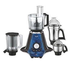 Preethi Zodiac 2.0 MG235 mixer grinder, 750 watt with 4 jars includes 3 In 1 insta fresh juicer Jar & Master chef food processor Jar (Black)-1