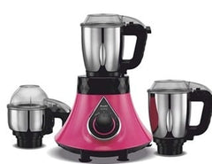 Preethi Mystic MG238 Mixer Grinder, 750 watt with 3 Jars, Pink-1