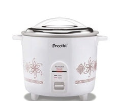 Preethi RC 321 1.80 Liters Rice Cooker, White-1