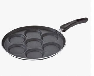 PREMIER Non Stick Aluminium Omini Uthappam Tawa, 28cm, 019622