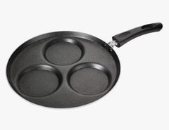 PREMIER Non Stick Omini Aluminium Uthappam 3 Tawa - 28cm, 019623 (Red)-1