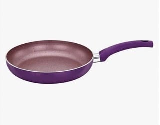 PREMIER Granite Induction Compatible Non Stick Frying Pan - Purple 26 cm