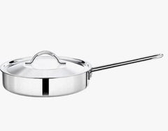 Premier 3-ply Clad Stainless Steel Classic Fry Pan with Lid TPF-24-1