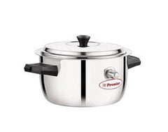 Premier Stainless Steel Milk Boiler 1.5 Litre Induction Compatible with Whistle Indication-1