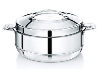 Premier Elite Serving Bowl Stainless Steel 5000ml hot box-1