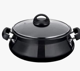 Premier Hard Anodised Aluminium Trendy Black Handi Mini-1