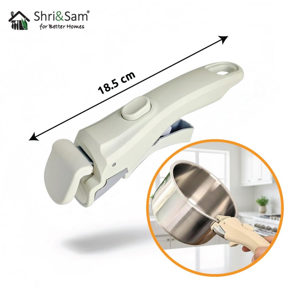 Premium Detachable Handle for Cookware with Heat-Resistant & Secure Locking Grip