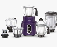 Prestige Delight Pro Mixer Grinder 750 W, 6 Jars, (1500 ml, 1000 ml, 1500 ml, 450 ml) (Purple)-1