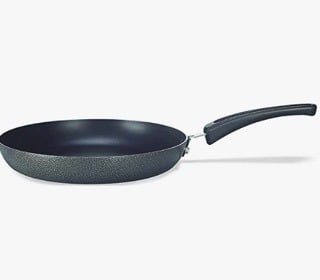 Prestige Omega Select Plus Teflon Non-stick Coated Fry Pan (Black)