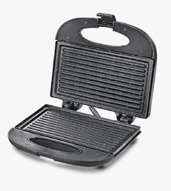 Prestige PGFSP - Spatter Coated Non-stick Sandwich Toasters With fixed Grill Plate , Black-1