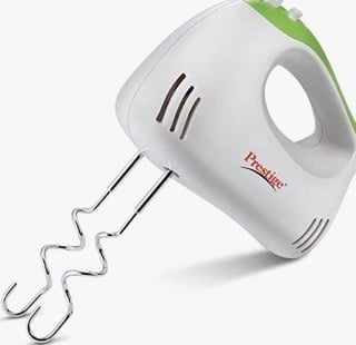 Prestige PHM 1.0 300-Watt Hand Blender with One Touch Turbo Button (Green White)