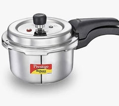 பிரெஸ்டீஜ் ஸ்வச் டீலக்ஸ் ஆல்பா 2.0 லிட்டர் ஸ்டெய்ன்லெஸ் ஸ்டீல் அவுட்டர் லிட் பிரஷர் குக்கர்கள், சில்வர், 2 லிட்டர் -1