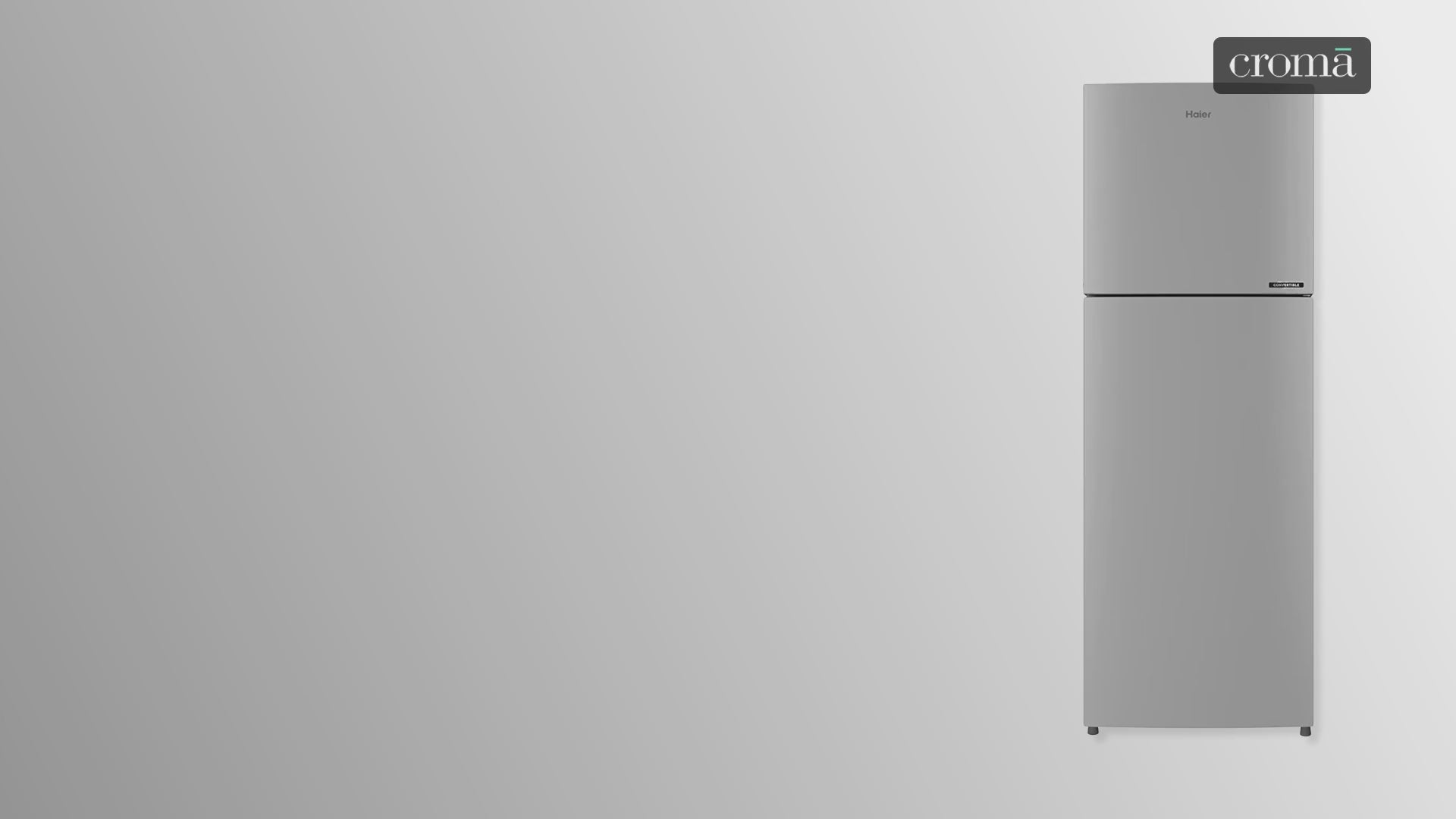 Haier 240 Litres 2 Star Frost Free Double Door Refrigerator with Anti-bacterial Gasket (HEF-252EGS-P, Moon Silver)
