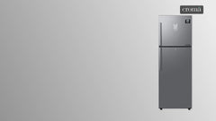 SAMSUNG 236 Litres 2 Star Frost Free Double Door Convertible Refrigerator with Anti Bacterial Gasket (RT28C3922S9/HL, Refined Inox)
