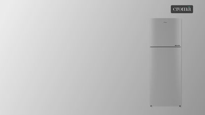 Haier 240 Litres 2 Star Frost Free Double Door Convertible Refrigerator with Turbo Icing (HRF-2902BMS-P, Moon Silver)