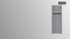 LG 288 Litres 2 Star Frost Free Double Door Convertible Refrigerator with Multi Air Flow (GL-S322SPZY.APZZEB, Shiny Steel)