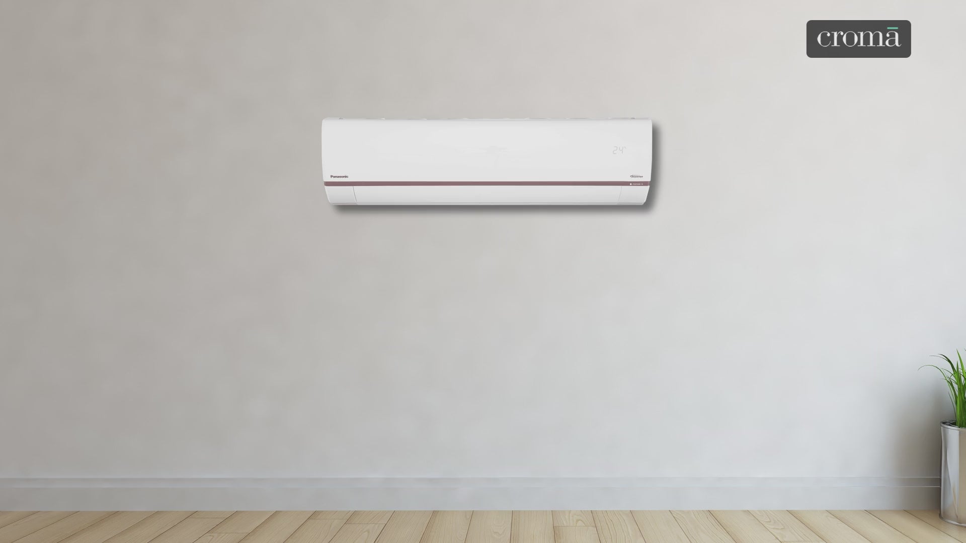 Panasonic WU 7 in 1 Convertible 1 Ton 3 Star Inverter Split Smart AC with Voice Assistant (2025 Model, Copper Condenser, CS/CU-WU12BKYFM)