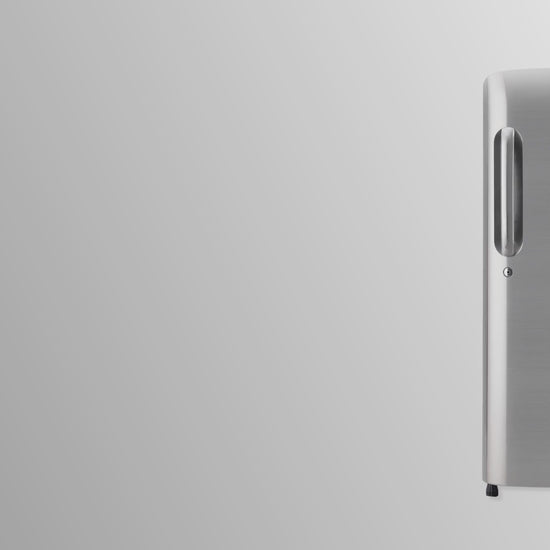 LG 185 Litres 3 Star Direct Cool Single Door Refrigerator with Stabilizer Free Operation (GL-B201APZD, Shiny Steel)