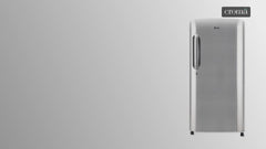LG 185 Litres 3 Star Direct Cool Single Door Refrigerator with Stabilizer Free Operation (GL-B201APZD, Shiny Steel)