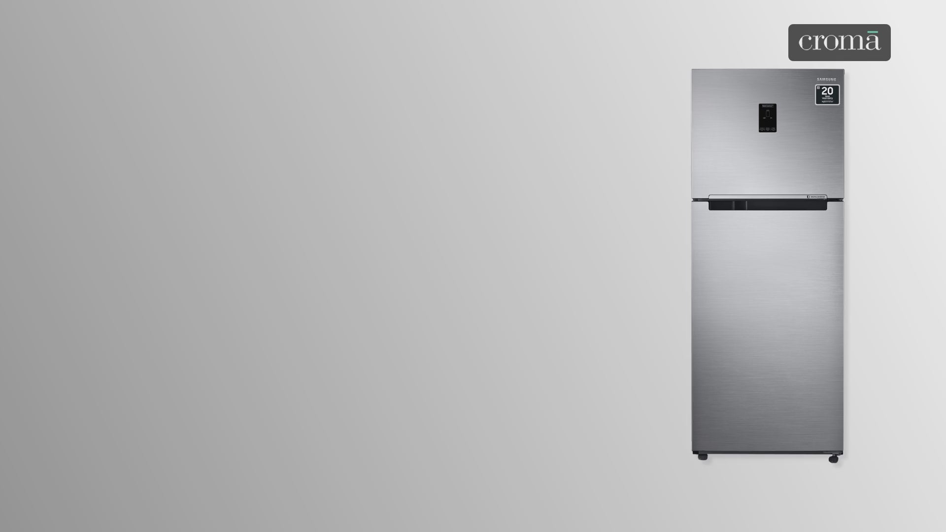 SAMSUNG 363 Litres 1 Star Frost Free Double Door Convertible Refrigerator with Stabilizer Free Operation (RT39C5511S9/HL, Refined Inox)