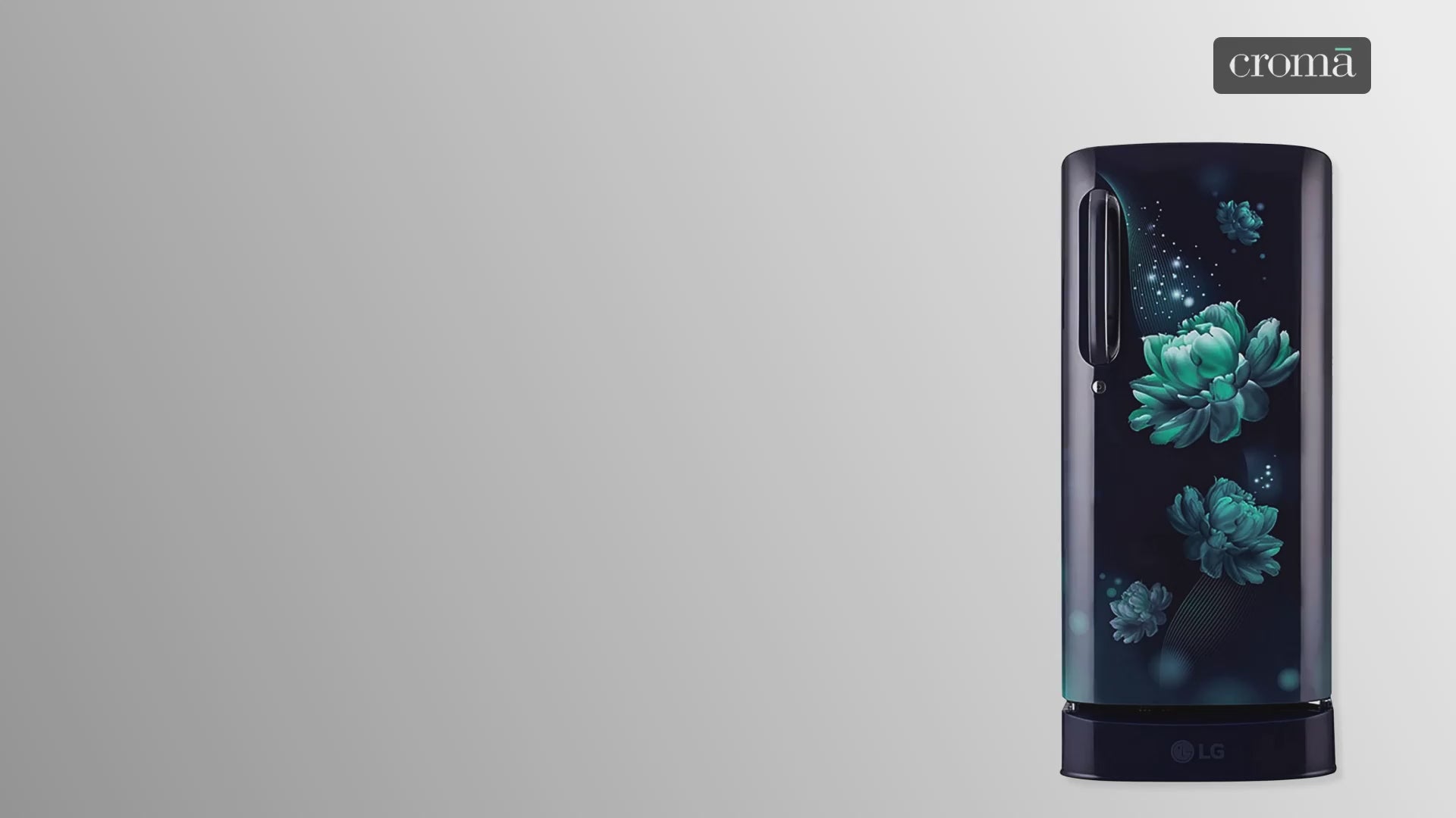 LG 185 Litres 3 Star Direct Cool Single Door Refrigerator with Antibacterial Gasket (GL-D201ABCD.BBCZEB, Blue Charm)