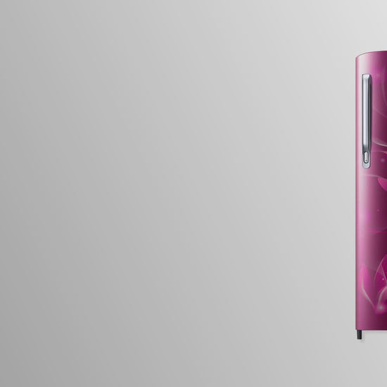 SAMSUNG Stylish Grande 183 Litres3 Star Direct Cool Single Door Refrigerator with Anti Bacterial Gasket (RR20C1723R8/HL, Blooming Saffron Red)