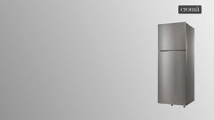 SAMSUNG 330 Litres 2 Star Frost Free Double Door Smart Wifi Enabled Refrigerator with Bespoke AI (RT34DG5A2BSLHL, EZ Clean Steel)
